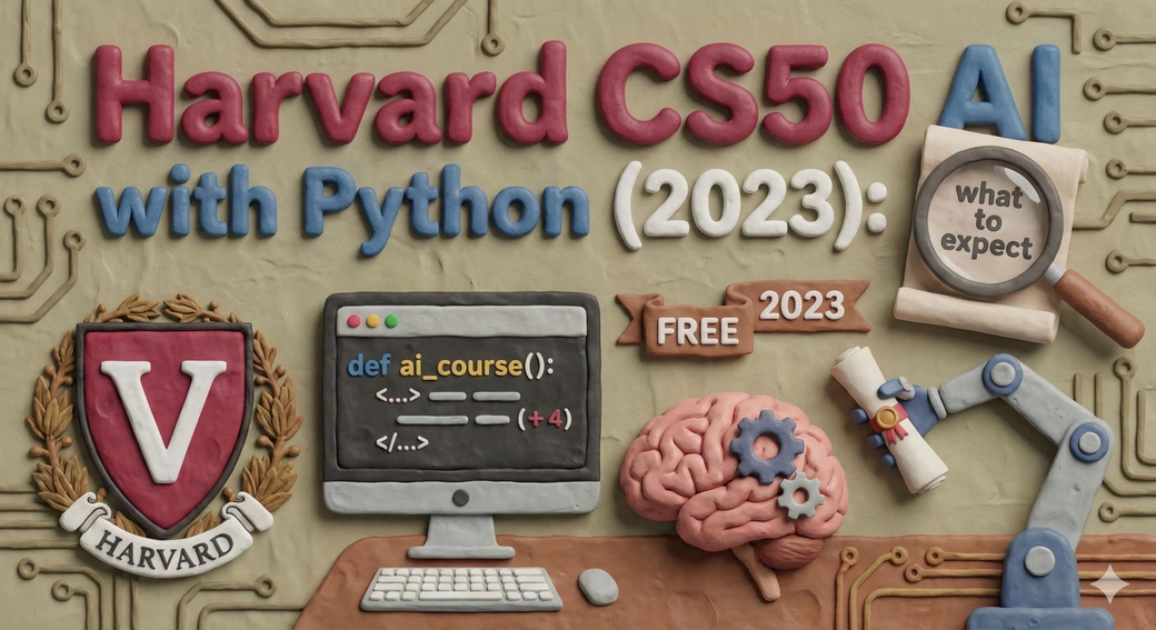 Harvard CS50 AI with Python (free, 2023): what to expect